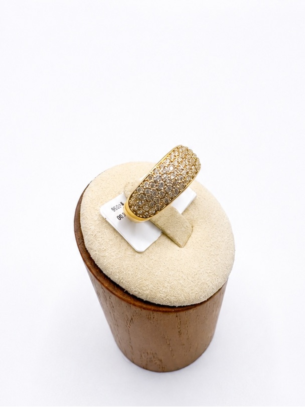 14k 2ct Pave Band - Picture 7 of 14